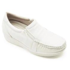 Imagem de Tênis Sapato Confort Feminino Macio Zíper Ortopédico Senhora (Jo901) -