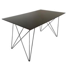 Imagem de Mesa De Jantar Trama Base  Com Tampo  140 X 80 - New Green