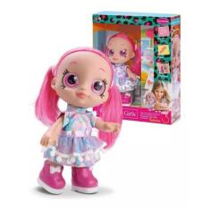 Imagem de Boneca Infantil Rainbow Tatoo Pink 100% Vinil - Bambola