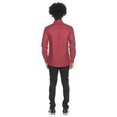 Imagem de Camisa Teodoro Social ML Slim Fit Frente Invisível Casual