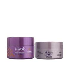 Imagem de Kit Máscara Matizadora + Máscara S.O.S DYUSAR 300g