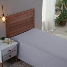 Imagem de Forro Cama Solteiro 300 Fios Algodão Sem Elástico Toque Macio - Dona M