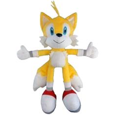 Imagem de Pelúcia Tails Amarelo 35cm da Turma do Sonic