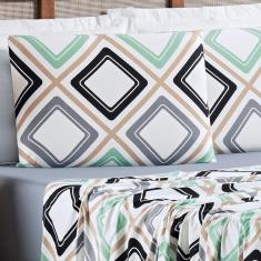 Imagem de Jogo De Cama Malha Solteiro Quality 03 Peças Harmony