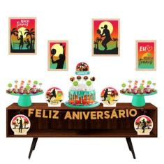 Imagem de Kit Festa Pronta Decoração Beach Tennis Tênis - 40 unid - Não informad