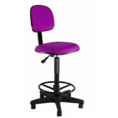 Imagem de Cadeira Caixa Alta Corano Roxo - Balcão - Portaria - Recepção - Renafl