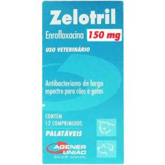 Imagem de Antibacteriano Agener União Zelotril 12 Comprimidos - 150 Mg