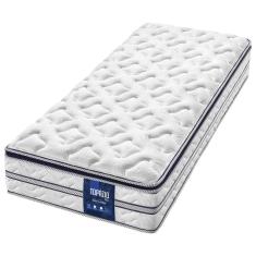 Imagem de Colchão Solteiro AmericanFlex Topázio Gel com Pillow Top e Molas Ensacadas 30x100x200 cm