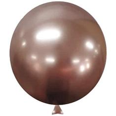 Imagem de Balão Cromado Rose Gold - 9 polegadas - 25 Unidades