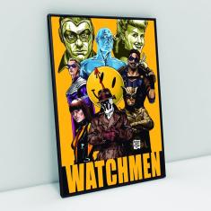 Imagem de Quadro decorativo poster Watchmen personagens
