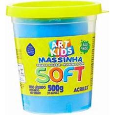 Imagem de Massinha  De Modelar Soft 500G Acrilex