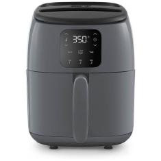 Imagem de Fritadeira Elétrica AirFryer Digital, Capacidade 2.4L, 1000W 110v, DASH DCAF260GBGY02, Cinza escuro