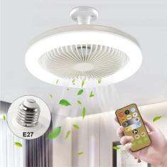Imagem de Mini Ventilador de Teto Moderno com Rotação 360°