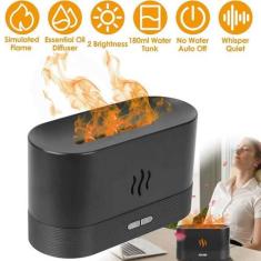 Imagem de Difusor de Aroma Chamas Umidificador de Ar Ambientes Elétrico 180ml Fr
