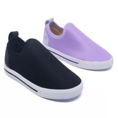 Imagem de Kit 2 Pares Tênis Infantil Escolar Calce Facil Leve Confortável Macio FAIXETA-Feminino