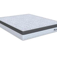 Imagem de Colchão King Size Matera Ml (eps - D33 Misto Espuma) 26x193x203cm Branco/Cinza