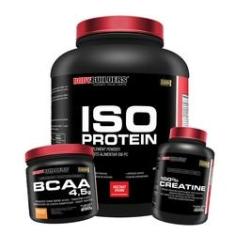 Imagem de Kit Iso Protein 2kg + Creatina 300g + Bcaa 250g - Bodybuilders