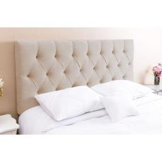 Imagem de Cabeceira Sonho Paris King 1,95M Painel Em Suede Bege