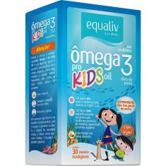 Imagem de Ômega 3 Equaliv Pro Kids Oil sabor Laranja 30 cápsulas mastigáveis 30 cápsulas mastigáveis