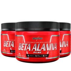 Imagem de Beta Alanina 123G Integralmedica Kit 3 Potes
