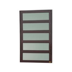 Imagem de Janela de Alumínio Basculante 100x100cm Vidro Mini Boreal Elite Brimak