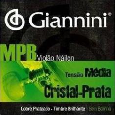 Imagem de Encordoamento Giannini Violao Mbp Ny Tens Med Cris-pra Genws