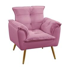 Imagem de Poltrona Beta Sued Rosê Aradecor