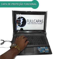 Imagem de Capa Case Para Notebook Evoo Tela 15,6 Com Protetor De Teclado Antipoe