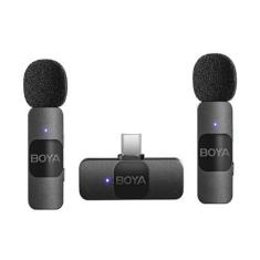 Imagem de Microfone Boya By-V20 Lapela Sem Fio Wireless Conexão Usb-C