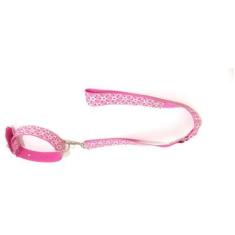 Imagem de Coleira E Guia Com Argola 40 Mm Cor Rosa Tamanho Nº.6 - Nica Pet