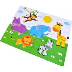 Imagem de Meu Primeiro Quebra Cabeça Gigante Bichos - Bate Bumbo