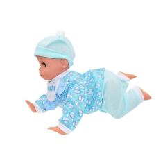 Imagem de Boneca Rastejante Elétrica Boneca Infantil Brinquedo Elétrico de Torção de Som e Luz