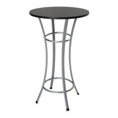 Imagem de Mesa Bistrô Para Escritório Ou Home Office Linha Pratto Preto - Design