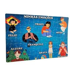 Imagem de Quebra-Cabeça Emoções Coleção Tea & Amor 60 peças + Surpresa