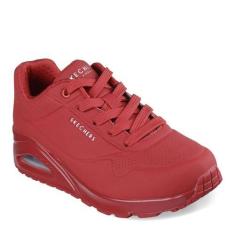 Imagem de Skechers Tênis feminino Uno-Stand on Air, Vermelho, 7.5 Wide