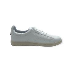 Imagem de Tenis Feminino Schutz Couro Casual Geográfico Branco-Feminino
