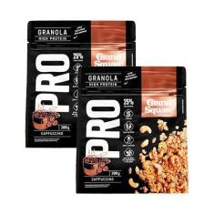 Imagem de Kit 2X: Granola Pro Cappuccino Sem Glúten GranoSquare 200g