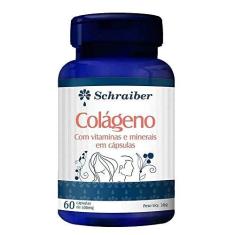 Imagem de Colágeno com Vitaminas e Minerais 60 Cápsulas Schraiber