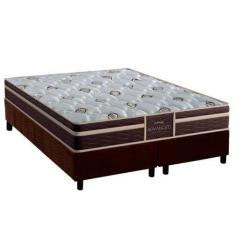 Imagem de Cama Box King: Colchão Espuma D33 Probel Firmepedic ProDormir Advanced