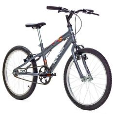 Imagem de Bicicleta Infantil Aro 20 V-Brake Mtb Mormaii Grafite
