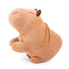 Imagem de Bicho de pelúcia frankiezhou Realistic Capivara Brown 20cm