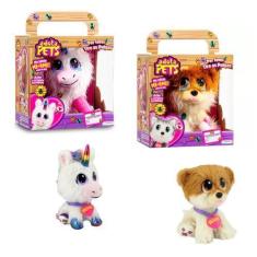 Imagem de Kit Pelucias Adota Pets Dreamy e Lulu Com Acessórios Multikids