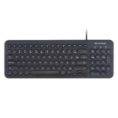 Imagem de Teclado Multilaser Com Fio E Teclas Redondas - Tc234