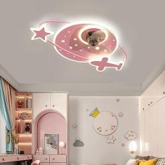 Imagem de Ventilador de teto infantil com luz reversível de 6 velocidades para quarto LED 50W regulável pequeno ventilador de teto com controle remoto Luz de teto silenciosa para sala de estar moderna