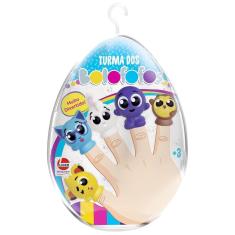 Imagem de Miniaturas dedoches bolofofos 5 peças no ovo m - lider