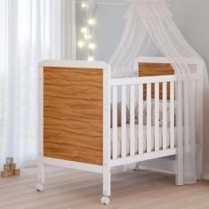 Imagem de Berço Mini Cama Cloe Padrão Americano 2 em 1 100% mdf Móveis Peroba
