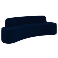 Imagem de Sofá 4 Lugares Para Sala De Estar Living 260cm Koane D06 Veludo Royal