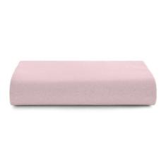 Imagem de Lençol com Elástico Casal Malha Fio Penteado 100% Algodão - Rose Natural - Altenburg 