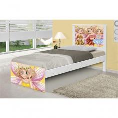 Imagem de Cama Solteiro Fadinhas Coloridas