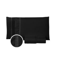 Imagem de Jogo De Lençol Casal King 3 Peças Micropercal 400 Fios - Theovitex